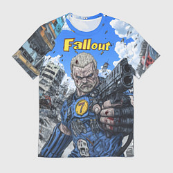 Мужская футболка Fallout брутальный седьмой