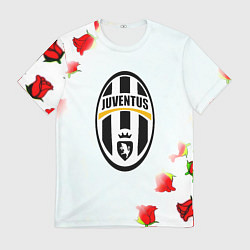 Мужская футболка Ювентус розы