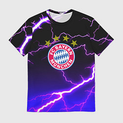 Мужская футболка Bayern Mnchen молнии шторм