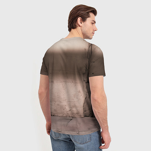 Мужская футболка Мишок / 3D-принт – фото 4