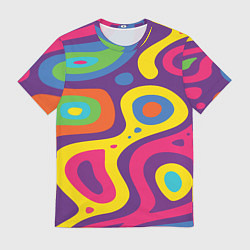 Футболка мужская Abstract tac, цвет: 3D-принт