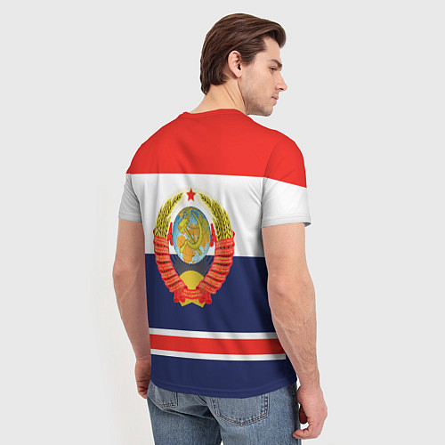 Мужская футболка Символика и знаки СССР / 3D-принт – фото 4