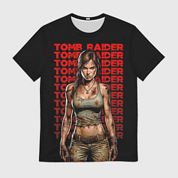 Мужская футболка Lara Croft - расхитительница гробниц
