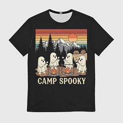 Мужская футболка Приведения на кемпинге