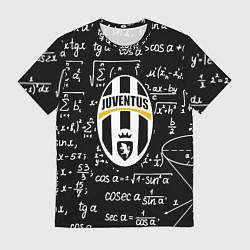 Футболка мужская Ювентус физика символы, цвет: 3D-принт