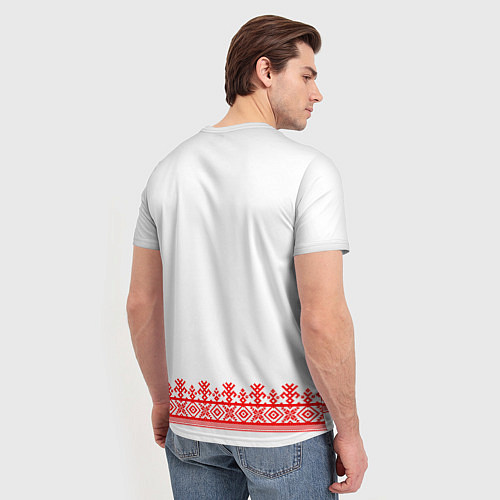 Мужская футболка Славянская вышиванка рубаха / 3D-принт – фото 4