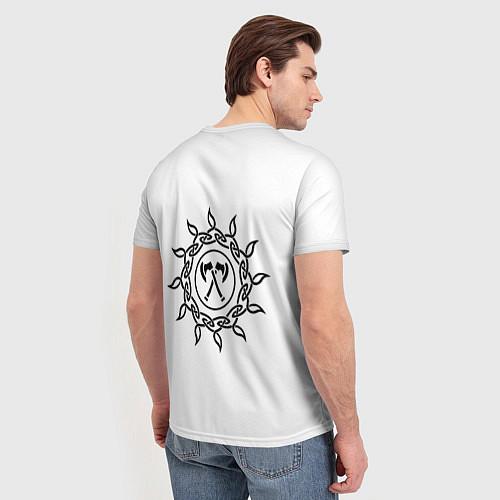 Мужская футболка Славянское ратное войско / 3D-принт – фото 4