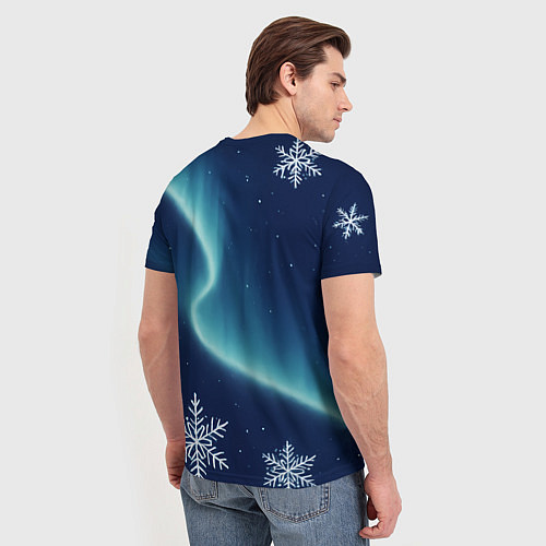 Мужская футболка С Новым 2026 годом / 3D-принт – фото 4