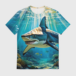Мужская футболка Хищник кораллового рифа