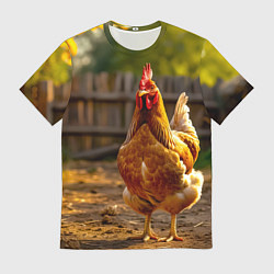 Мужская футболка Золотой хранитель двора