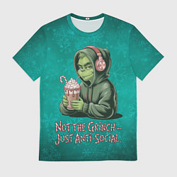 Мужская футболка Антисоциальный Гринч