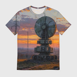 Мужская футболка Радиоэфир на закате