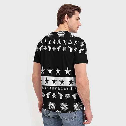 Мужская футболка Borussia x counter strike / 3D-принт – фото 4