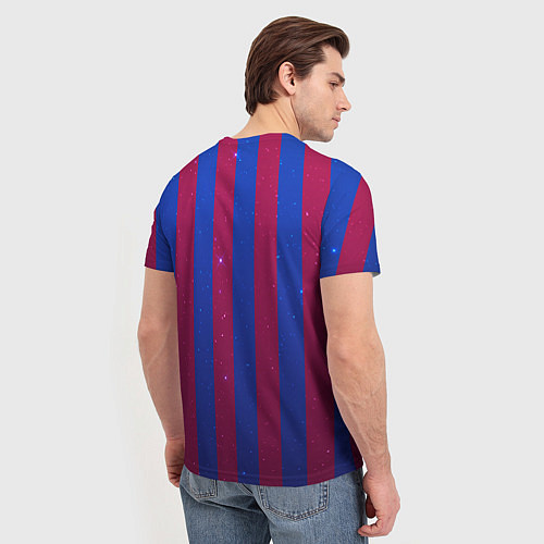 Мужская футболка Barcelona / 3D-принт – фото 4