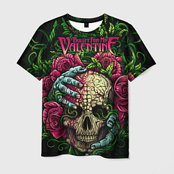 Мужская футболка BFMV: Roses Skull