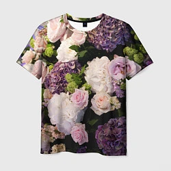 Мужская футболка Весенние цветы