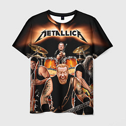 Футболка мужская Metallica Band, цвет: 3D-принт