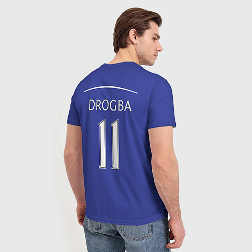 Мужская футболка Chelsea: Drogba / 3D-принт – фото 4