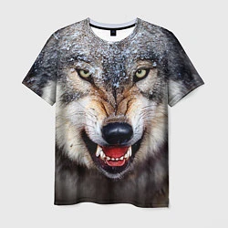 Мужская футболка Взгляд волка