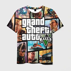 Мужская футболка GTA 5: City Stories