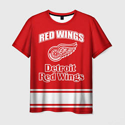 Мужская футболка Detroit red wings