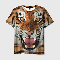 Мужская футболка Взгляд тигра
