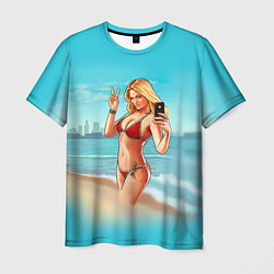 Мужская футболка GTA 5: Sea Girl