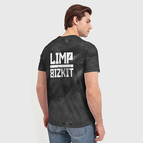 Мужская футболка Limp Bizkit: Rock in to you / 3D-принт – фото 4