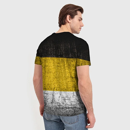 Мужская футболка Имперский флаг / 3D-принт – фото 4