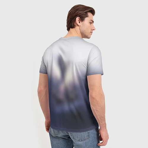 Мужская футболка Небесные лошади / 3D-принт – фото 4