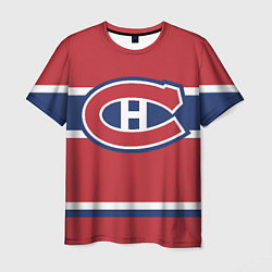 Футболка мужская Montreal Canadiens цвета 3D-принт — фото 1