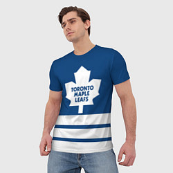 Футболка мужская Toronto Maple Leafs, цвет: 3D-принт — фото 2