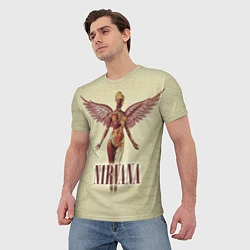 Футболка мужская Nirvana Angel, цвет: 3D-принт — фото 2