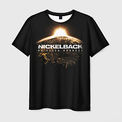 Мужская футболка Nickelback: No fixed address