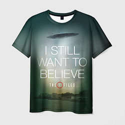 Мужская футболка I still want to believe