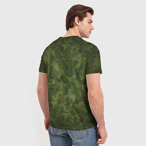 Мужская футболка Главнокомандующий ДЕД / 3D-принт – фото 4