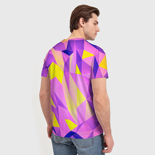 Мужская футболка Texture / 3D-принт – фото 4