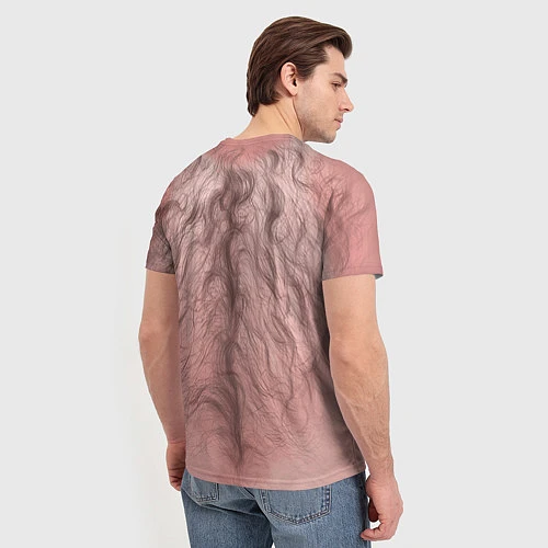 Мужская футболка Загорелый торс / 3D-принт – фото 4