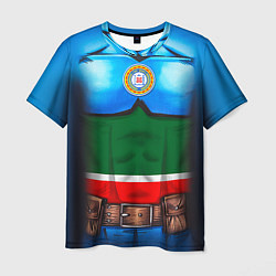Футболка мужская Капитан Чечня, цвет: 3D-принт