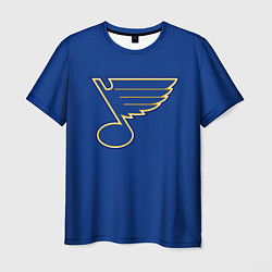 Мужская футболка St Louis Blues: Tarasenko 91