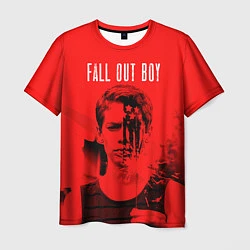 Мужская футболка FOB: Red USA