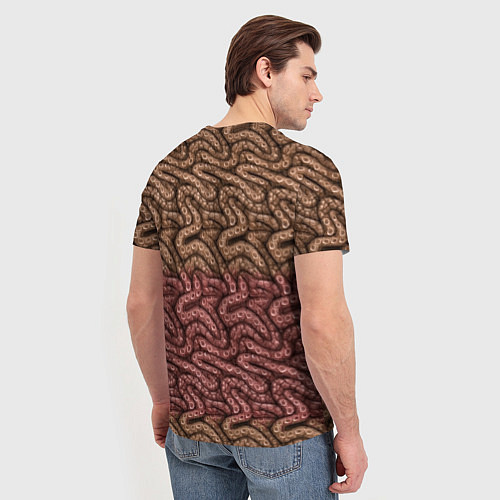 Мужская футболка DOOM Kraken / 3D-принт – фото 4