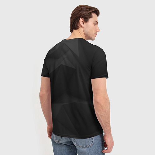 Мужская футболка Тишина / 3D-принт – фото 4