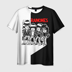 Футболка мужская Ramones Boys, цвет: 3D-принт