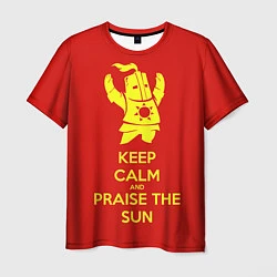 Мужская футболка Keep Calm & Praise The Sun