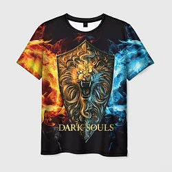 Мужская футболка Dark Souls: Lion Shield
