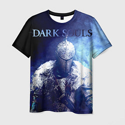 Мужская футболка Knight of fire - dark souls
