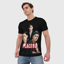 Футболка мужская Placebo Guys, цвет: 3D-принт — фото 2