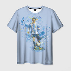 Мужская футболка Messi: Argentine Football