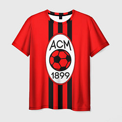 Футболка мужская ACM Milan 1899, цвет: 3D-принт